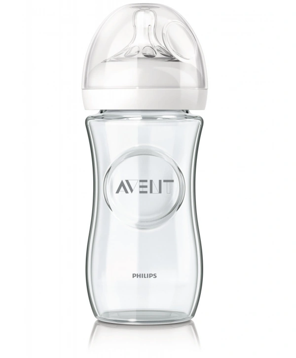 Philips Avent Natural Güvenli Cam Biberon 240ml 0+Ay 8710103876236
