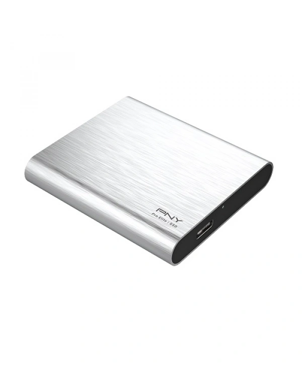 PNY Pro Elite Gümüş 250 GB 880/900MB/s USB 3.2 Gen 2 Type-C Taşınabilir SSD (PSD0CS2060SB-250-RB)
