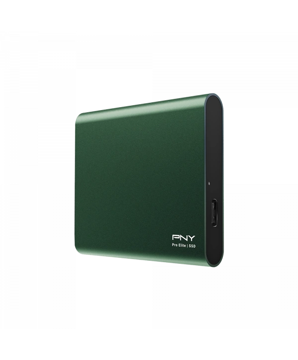 PNY Pro Elite Yeşil 500 GB 865/875MB/s USB 3.2 Gen 2 Type-C Taşınabilir SSD (PSD0CS2060GN-500-RB)