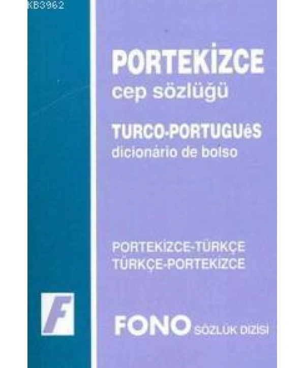 Portekizce Cep Sözlüğü; Portekizce-Türkçe / Türkçe-Portekizce
