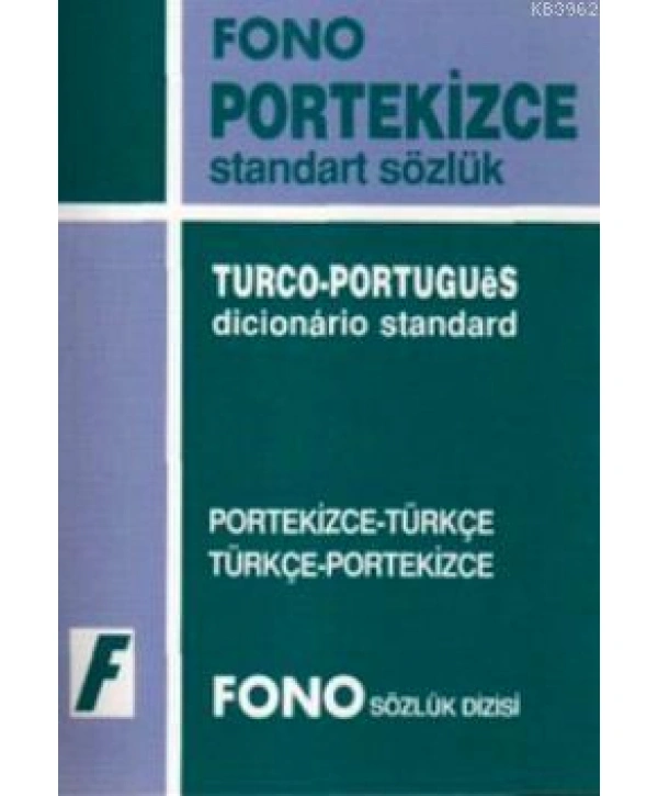 Portekizce Standart Sözlük; Portekizce-Türkçe / Türkçe-Portekizce
