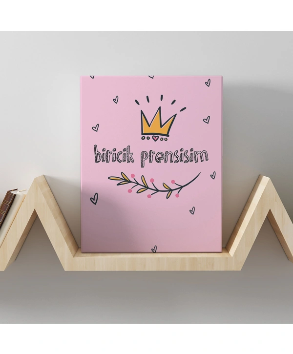 Romantik Tasarımlı Mini Kanvas Tablo - No26