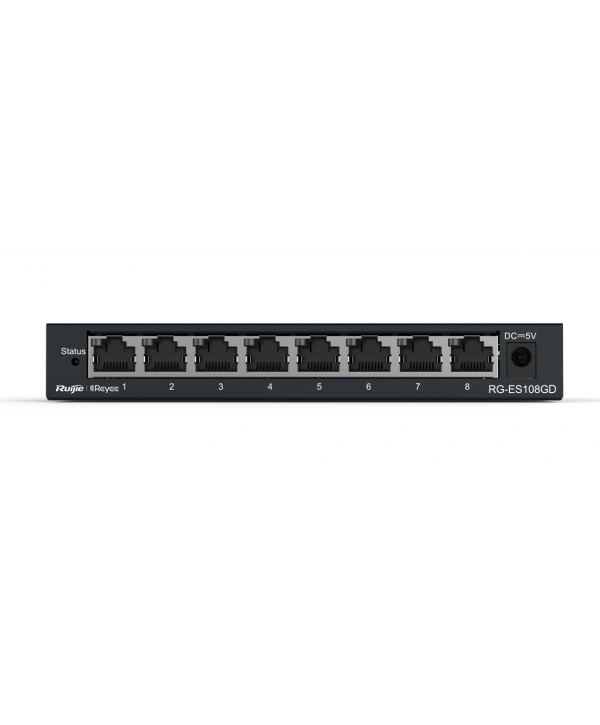 RUIJIE REYEE RG-ES108D 8 PORT 10/100 SWITCH METAL KASA