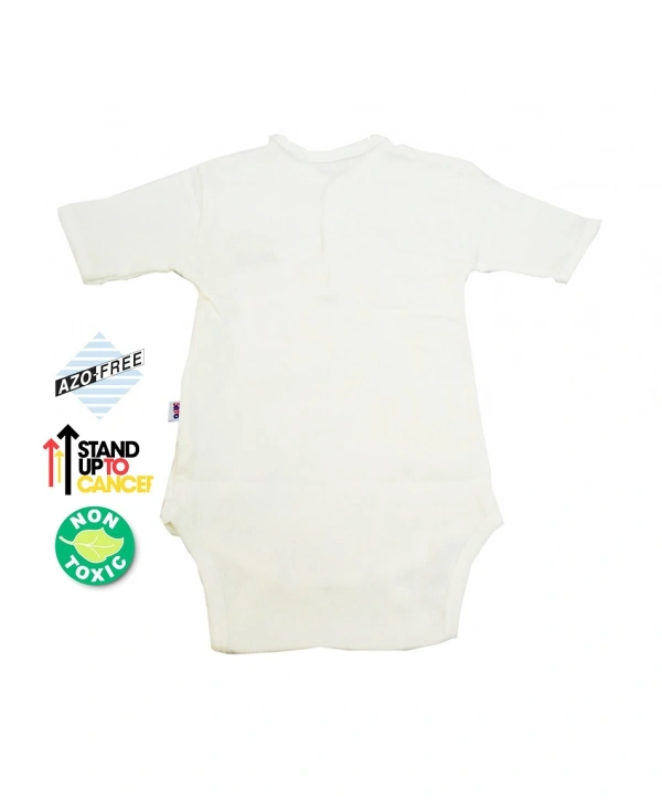 Sema Baby Yarım Kol Kaşkorse Badi (Body) - Ekru 0-6 Ay