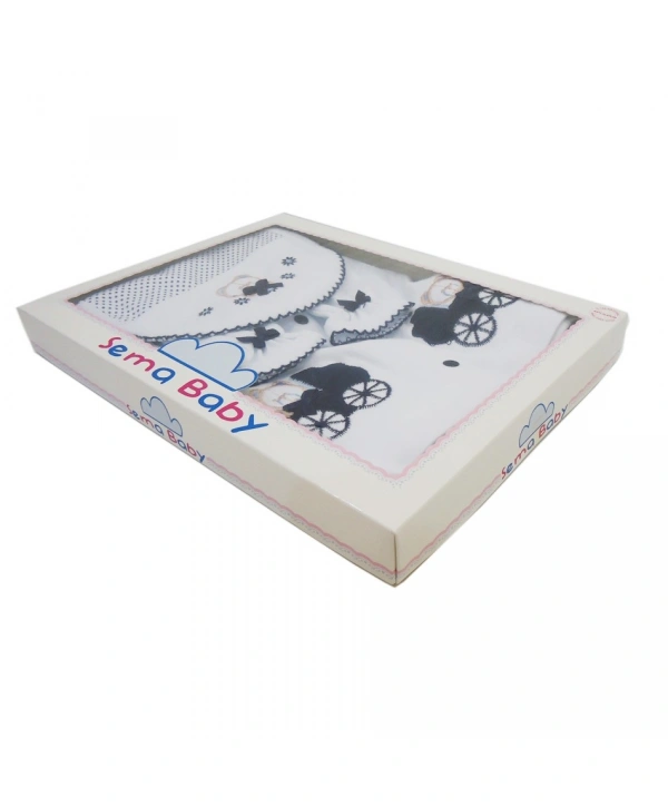 Sema Bebe 5li Set - Mavi