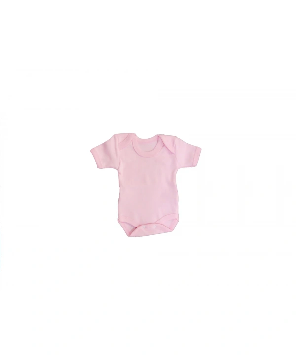 Sema Bebe Yarım Kol Badi (Body) - Pembe