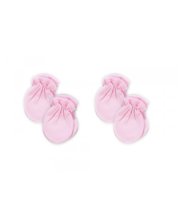 Sema Bebe Yenidoğan 4 lü Eldiven -Pembe