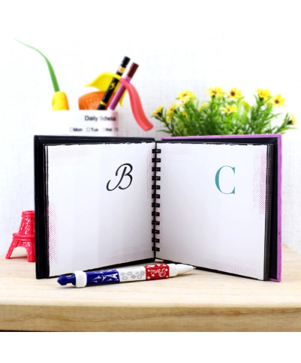 Sevgililere Romantik Aşkımızın Alfabesi Kitabı