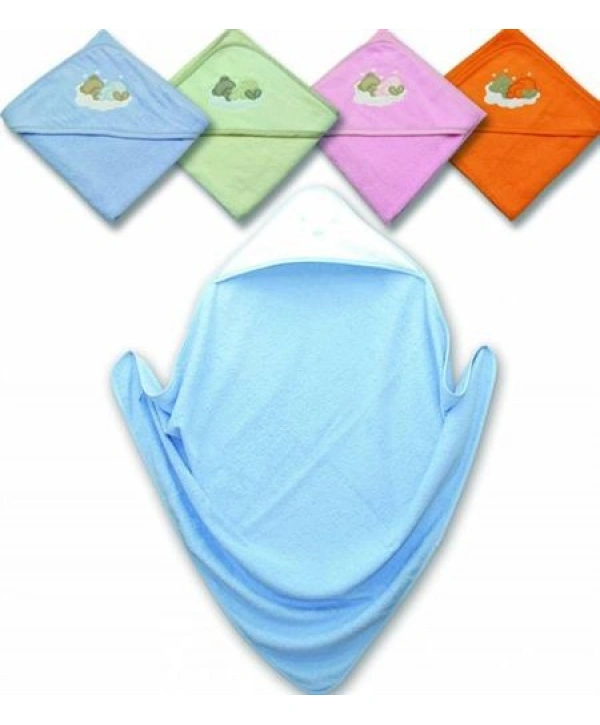 Sevi Bebe Başlıklı Kare Havlu - 90x90cm