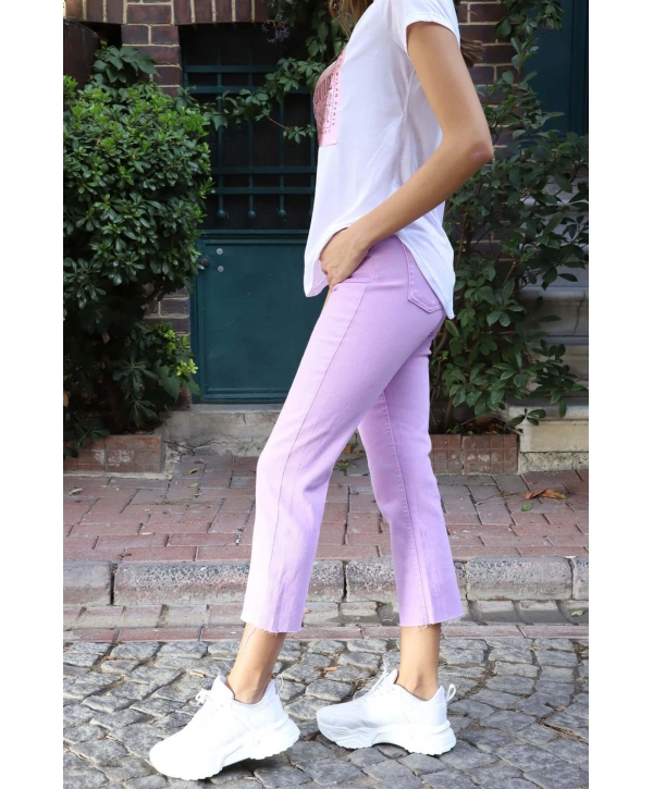 Slim Fit Jeans - LİLA
