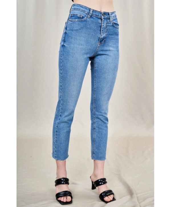 Slim Fit Jeans - MAVİ