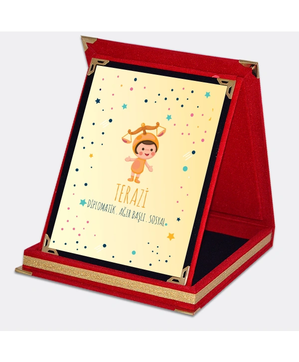 Terazi Burcuna Özel Karakter Özellikleri Plaket