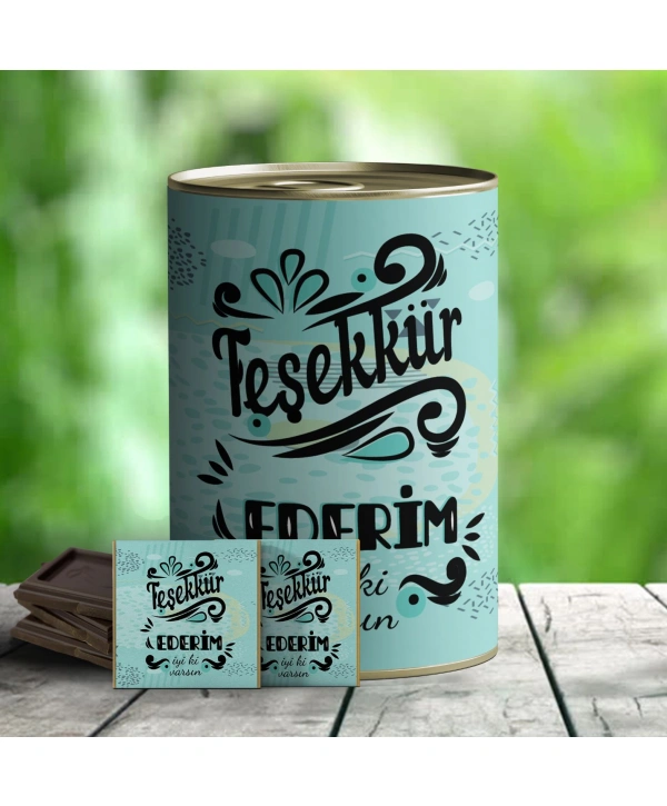 Teşekkür Ederim Çikolata Konservesi