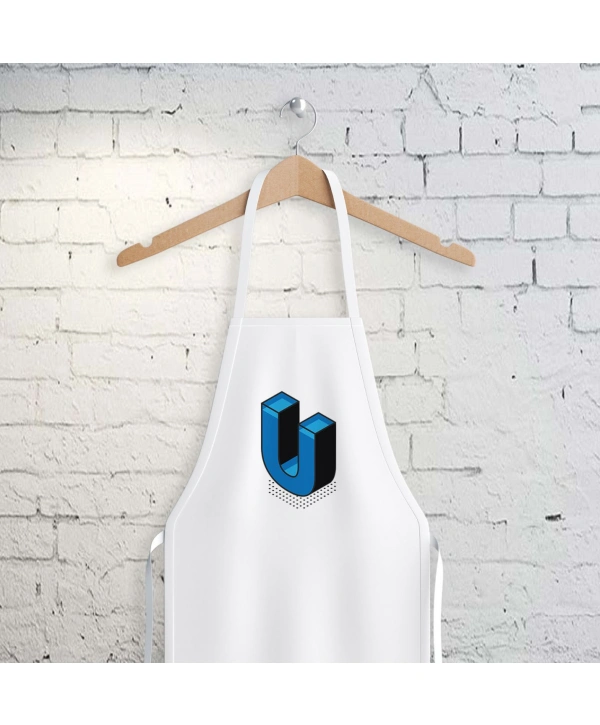 U Harfi Tasarımlı Mutfak Önlüğü
