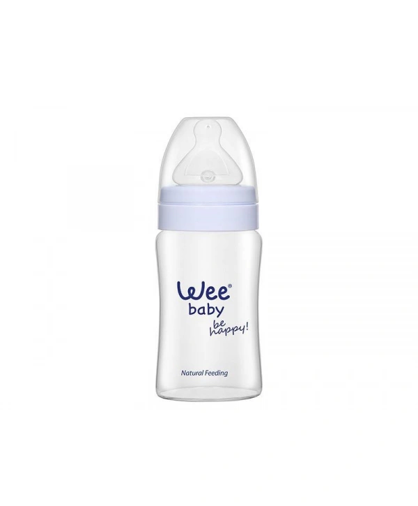 Wee Baby Isıya Dayanıklı Gaz Önleyici Geniş Ağızlı Biberon 120ml