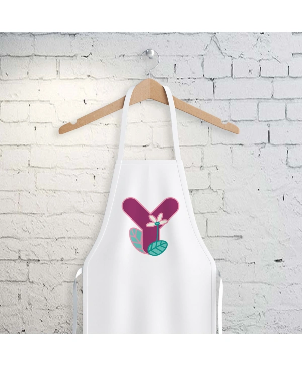 Y Harfi Tasarımlı Mutfak Önlüğü