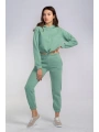 Bel Lastikli Şardonlu İkili Takım-MİNT YEŞİLİ