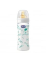 Chicco Desenli Cam Kauçuk Biberon - 240 ML