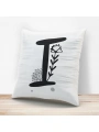 I Harfi Tasarımlı Yastık Kılıfı