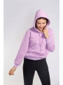 Kapüşonlu Şardonlu Sweatshirt-LİLA