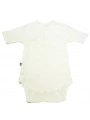 Sema Baby Yarım Kol Kaşkorse Badi (Body) - Ekru 0-6 Ay