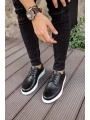 CH003 BT Hakiki Deri Erkek Ayakkabı SIYAH