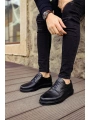 CH003 ST Hakiki Deri Erkek Ayakkabı SIYAH