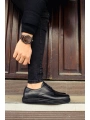 CH003 ST Hakiki Deri Erkek Ayakkabı SIYAH