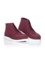 CH047 Süet BT Erkek Bot BORDO