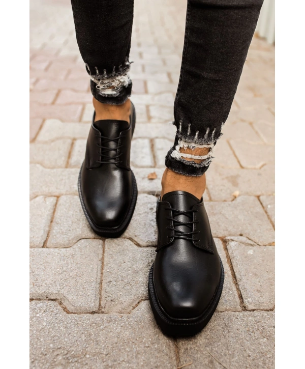 CH001 Fantasya Siyah Taban Erkek Ayakkabı SIYAH