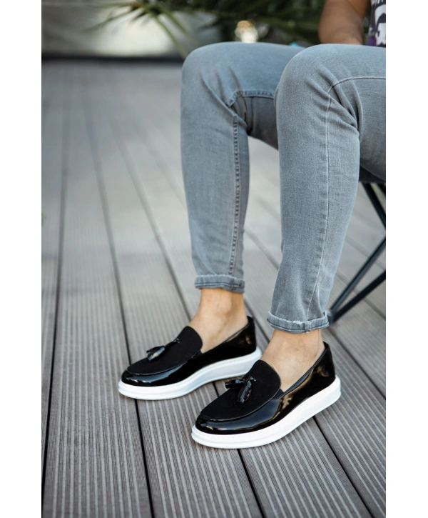 CH002 Rugan BT  Erkek Ayakkabı SIYAH