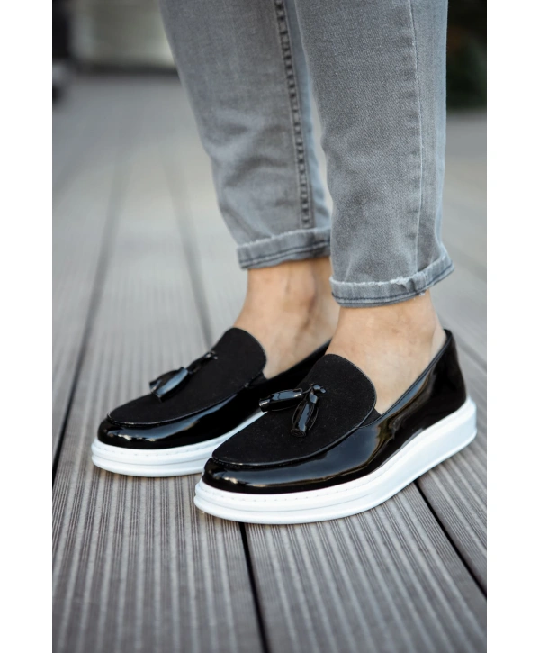 CH002 Rugan BT  Erkek Ayakkabı SIYAH