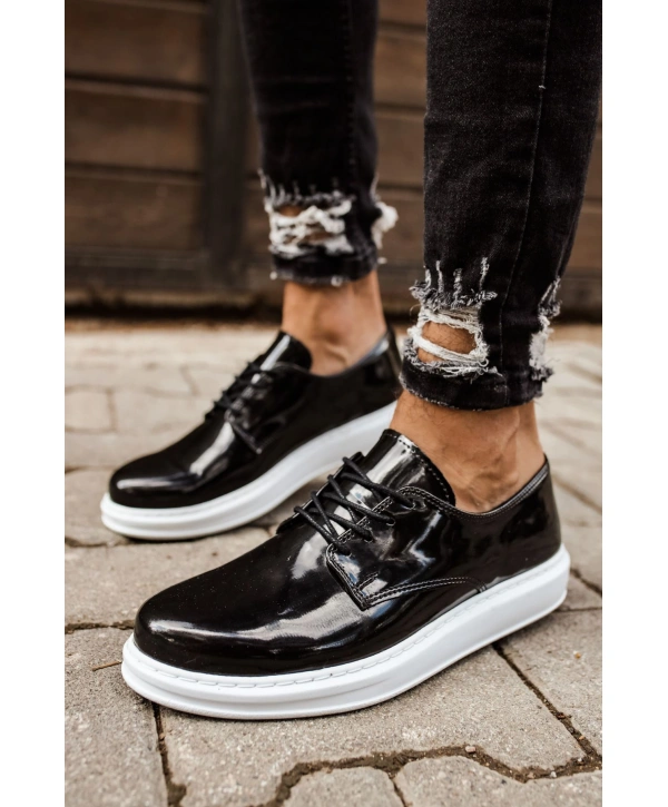 CH003 Rugan BT Erkek Ayakkabı SIYAH