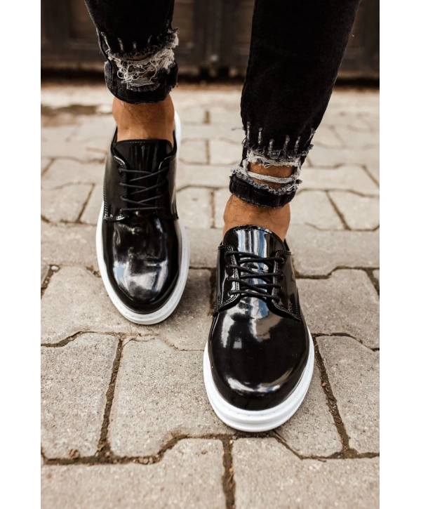 CH003 Rugan BT Erkek Ayakkabı SIYAH