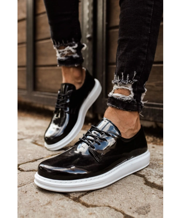 CH003 Rugan BT Erkek Ayakkabı SIYAH