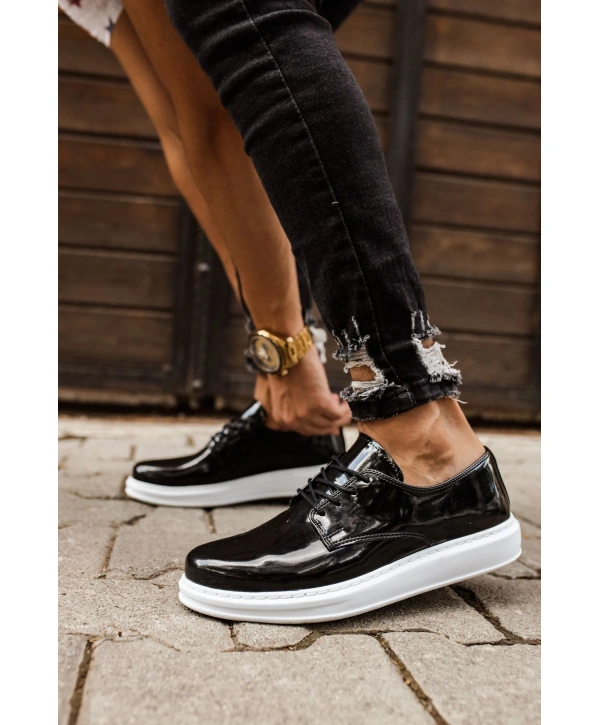 CH003 Rugan BT Erkek Ayakkabı SIYAH