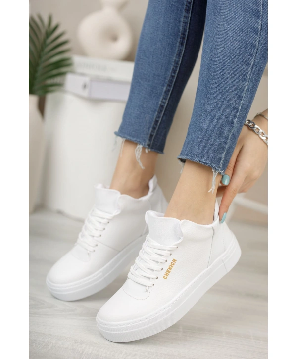 CH004 BT Kadın Ayakkabı BEYAZ