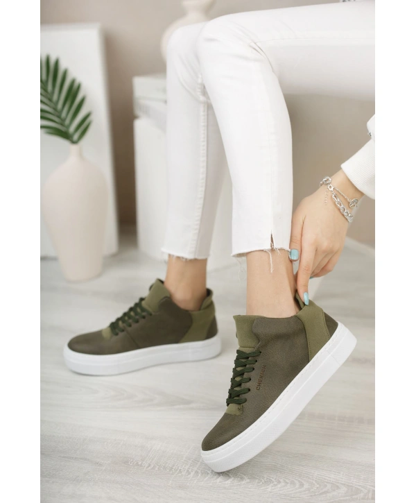 CH004 BT Kadın Ayakkabı HAKI