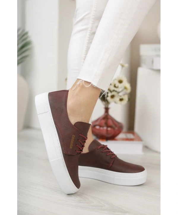 CH005 BT Kadın Ayakkabı BORDO