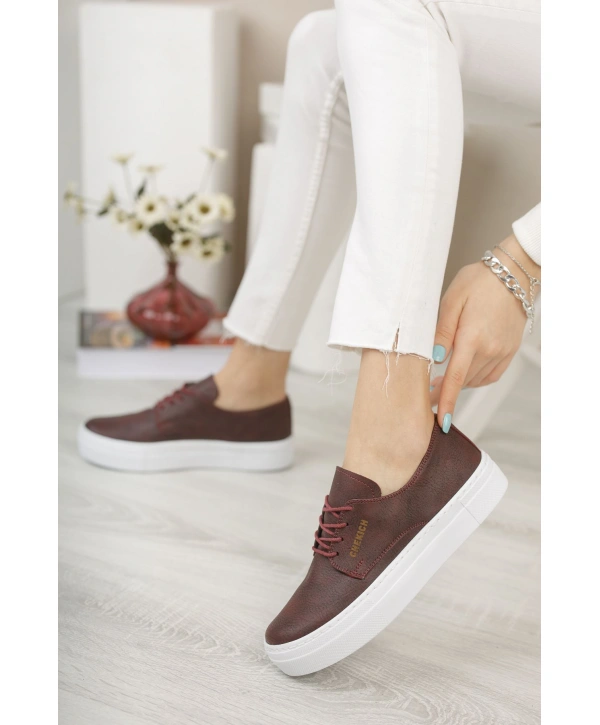 CH005 BT Kadın Ayakkabı BORDO
