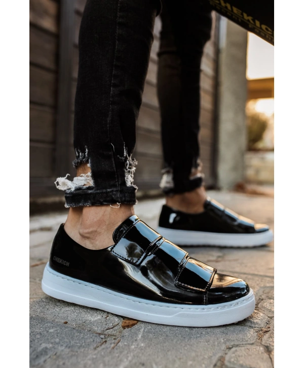 CH007 Rugan BT Erkek Ayakkabı SIYAH