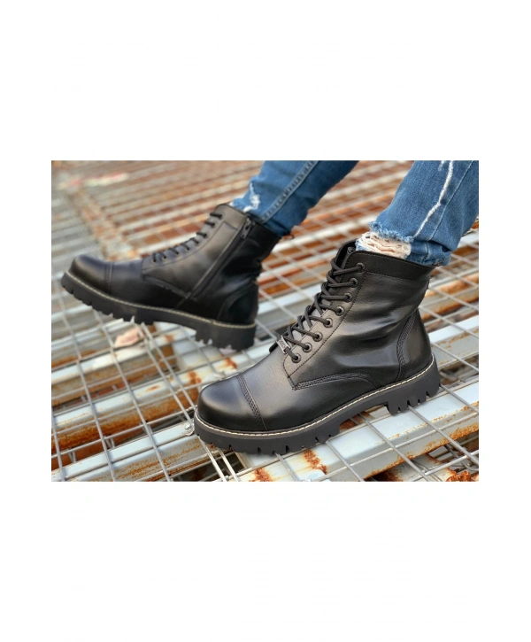 CH009 Cilt ST Erkek Bot SIYAH