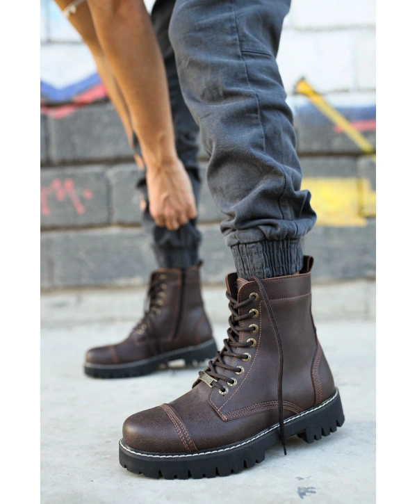 CH009 Mat ST Erkek Bot KAHVE