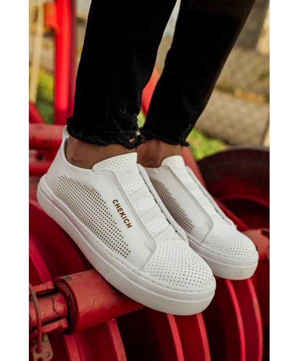 CH011 BT  Erkek Ayakkabı BEYAZ
