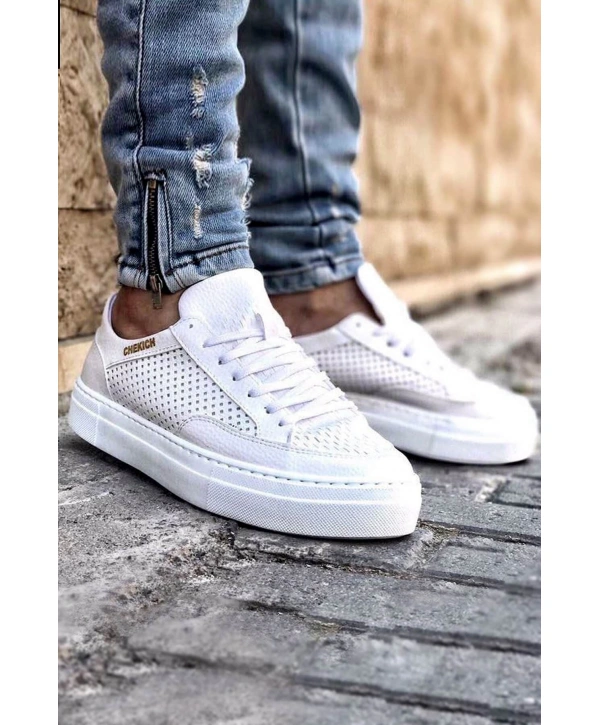CH015 BT Erkek Ayakkabı BEYAZ