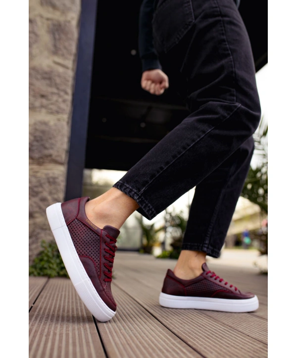 CH015 BT Erkek Ayakkabı BORDO