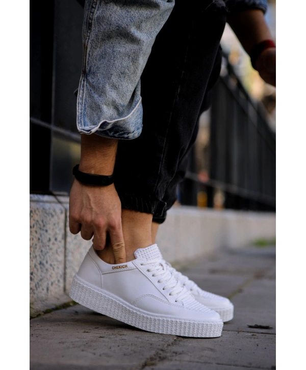 CH017 BT Erkek Ayakkabı BEYAZ