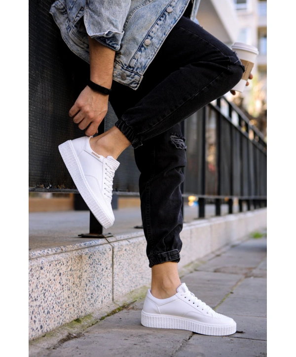 CH017 BT Erkek Ayakkabı BEYAZ