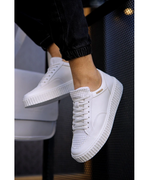 CH017 BT Erkek Ayakkabı BEYAZ