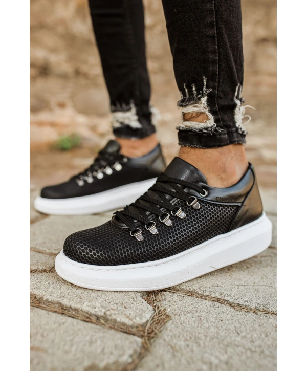 CH021 YBT Erkek Ayakkabı SIYAH